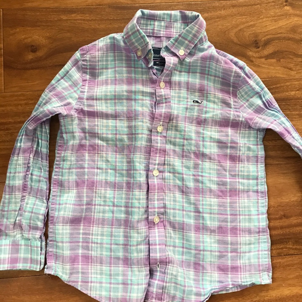 Boys vineyard vines button down